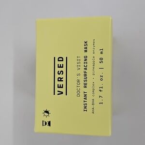 NWT Versed Doctor's Visit Instant Resurfacing Mask